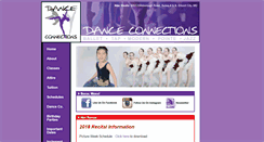 Desktop Screenshot of danceconnectionsinc.com